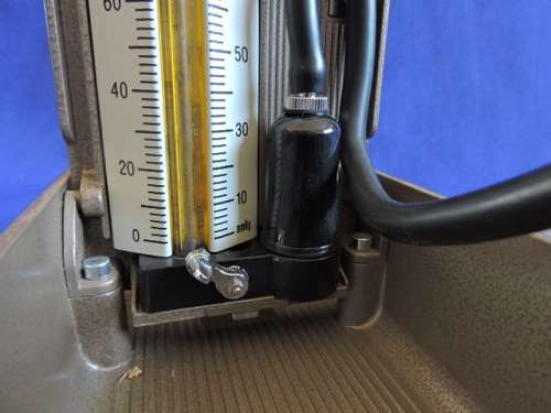 Vintage sphygmomanometer blood pressure medical measuring instrument