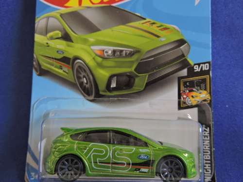 Hot Wheels FORD Focus RS ( Lime Green )