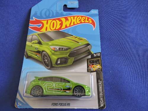 Hot Wheels FORD Focus RS ( Lime Green )