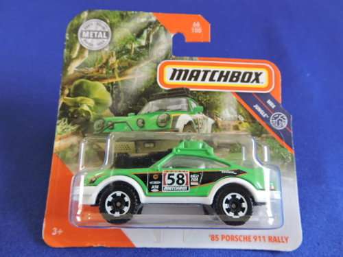 Matchbox PORSCHE 911 Rally like Hot Wheels...