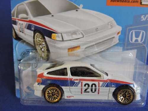 Hot Wheels HONDA CR-X (White).