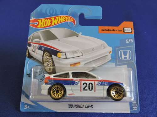 Hot Wheels HONDA CR-X (White).