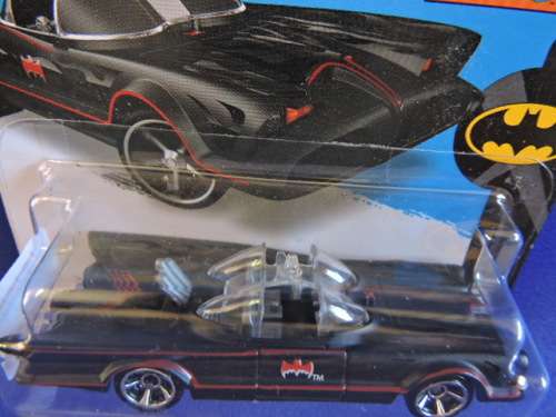 Hot Wheels TV Series BATMOBILE (With short card MATT BLACK paintwork)....