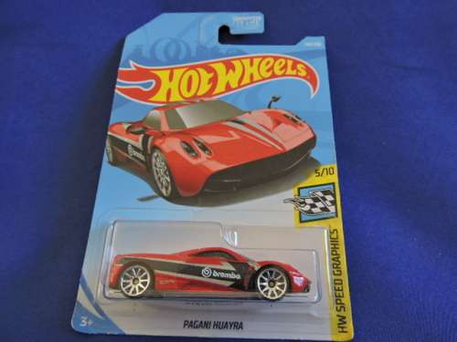 Hot Wheels PAGANI HUAYRA Supercar ( Red  Brembo)