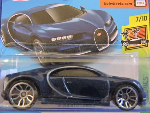 Hot Wheels BUGATTI CHIRON Supercar (Royal Blue)....
