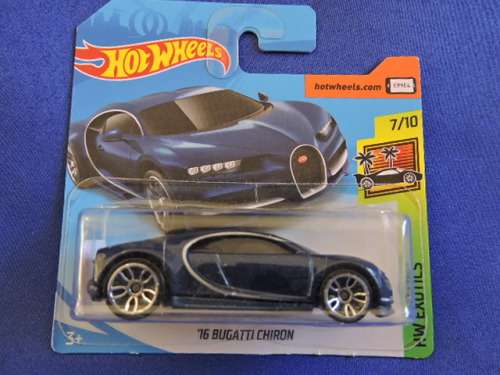 Hot Wheels BUGATTI CHIRON Supercar (Royal Blue)....
