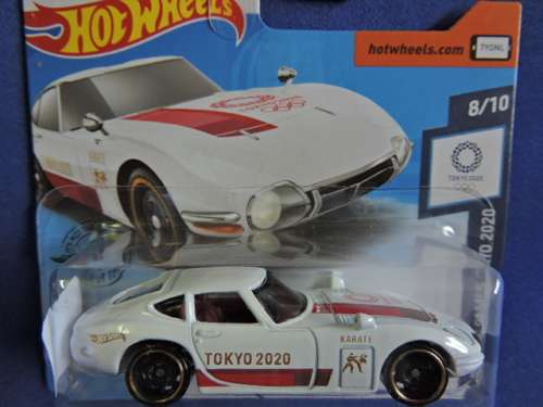 Hot Wheels TOYOTA 2000 GT Tokyo 2020 Olympic Games (White)