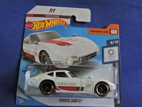 Hot Wheels TOYOTA 2000 GT Tokyo 2020 Olympic Games (White)