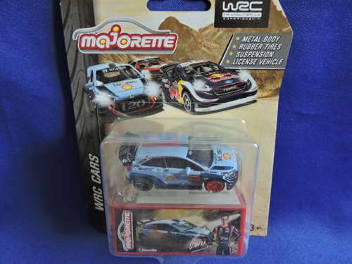 Majorette HYUNDAI i20 Coupe WRC Mint In Box Full metal with Real Riders Imported like Hot Wheels..
