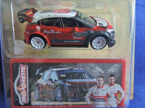 Majorette Citroen C3 WRC Mint In Box Full metal with Real Riders Imported like Hot Wheels..