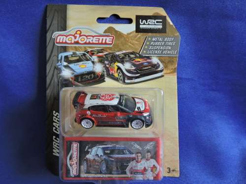 Majorette Citroen C3 WRC Mint In Box Full metal with Real Riders Imported like Hot Wheels..