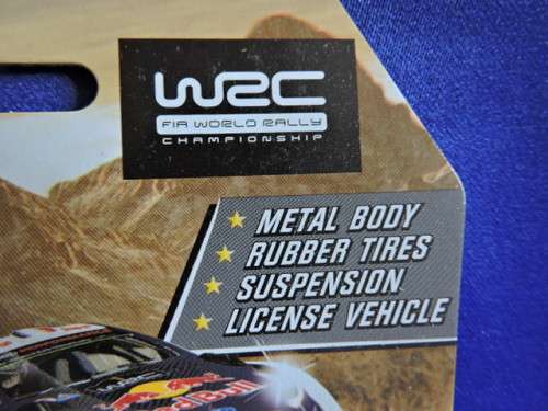 Majorette Citroen C3 WRC Mint In Box Full metal with Real Riders Imported like Hot Wheels..