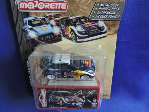 Majorette Ford Fiesta WRC Mint In Box Full metal with Real Riders Imported like Hot Wheels..