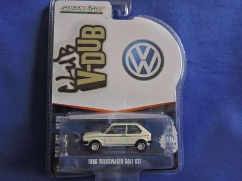 Greenlight Club V-Dub Volkswagen VW Golf Gti ( White ) like Hot Wheels