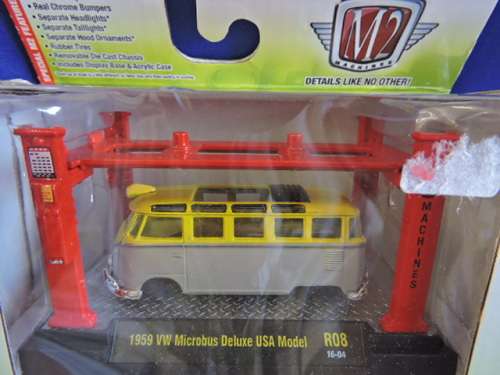 M2 Machines Volkswagen VW Microbus Delux USA Model Kit like Hot Wheels