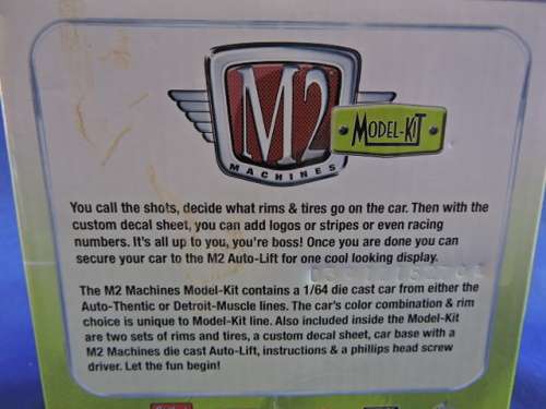 M2 Machines Volkswagen VW Microbus Delux USA Model Kit like Hot Wheels