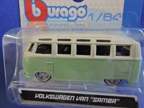 Burago Volkswagen VW Kombi van Samba like Hot Wheels