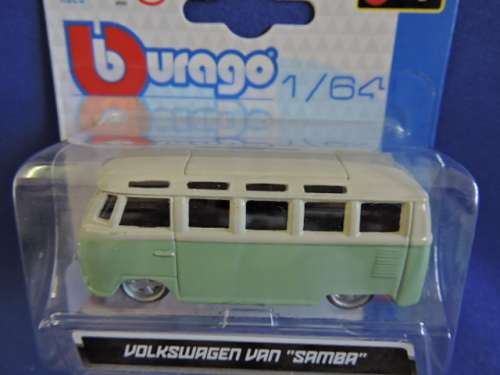 Burago Volkswagen VW Kombi van Samba like Hot Wheels