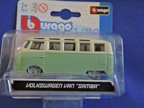 Burago Volkswagen VW Kombi van Samba like Hot Wheels
