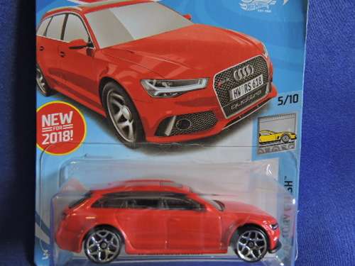 Hot Wheels AUDI RS Avant Quattro (Red)