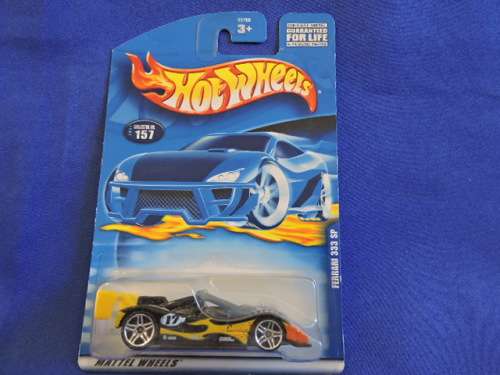 Hot Wheels FERRARI 333 SP (Black)