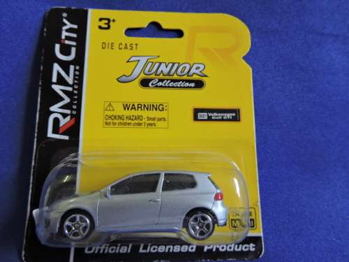 RMZ City Junior Volkswagen VW Golf GTi (Silver) Like Hot Wheels