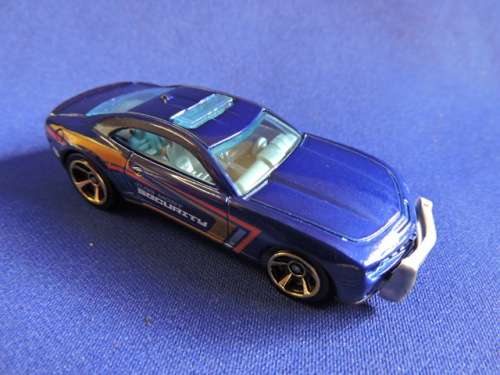 Hot Wheels CHEVROLET Car Meet Security (Blue) Loose # HW BLOW OUT SALE #