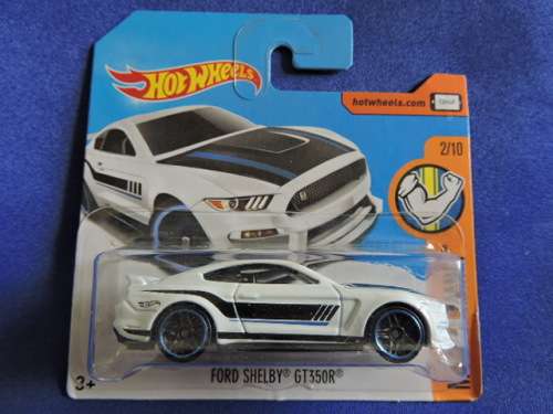 Hot Wheels FORD Shelby GT 350 R ( White ) like Mustang.