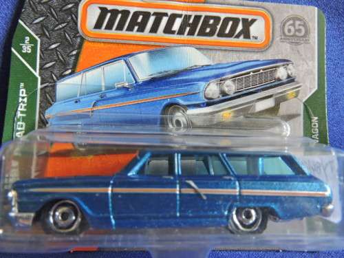 Matchbox FORD Fairlane Wagon ( Blue Stationwagon )