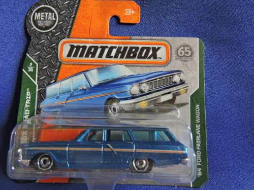 Matchbox FORD Fairlane Wagon ( Blue Stationwagon )