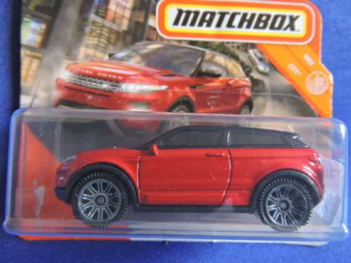 Matchbox Land Rover Range Rover Evoque ( Red )  # BAKKIE BONANZA #..Like Hot Wheels