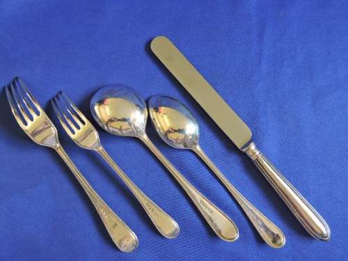 Sterling Silver 30pc Cutlery Set Hallmarked Top quality Walker and Hall