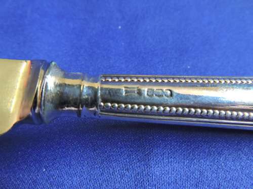 Sterling Silver 30pc Cutlery Set Hallmarked Top quality Walker and Hall