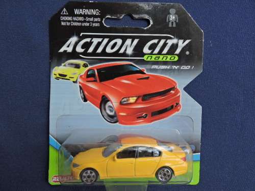 Action City BMW 530i ( Red ) Like Hot Wheels