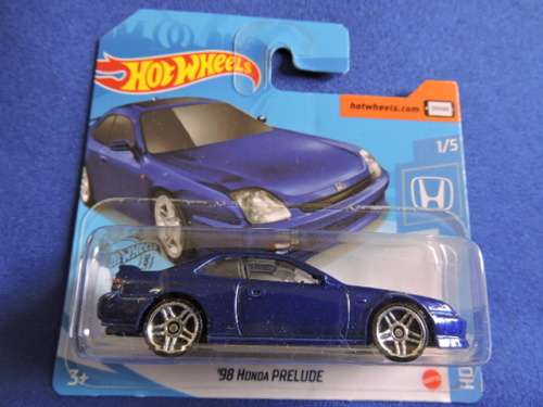 Hot Wheels HONDA Prelude ( Royal Blue )..