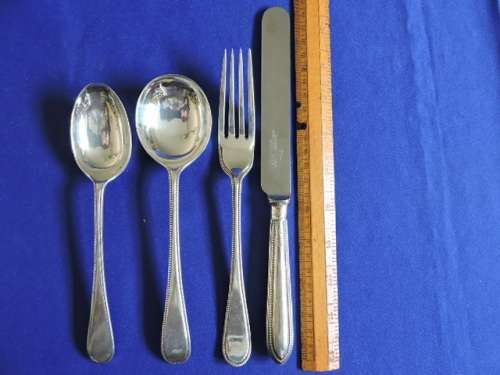 Sterling Silver 30pc Cutlery Set Hallmarked Top quality Walker and Hall