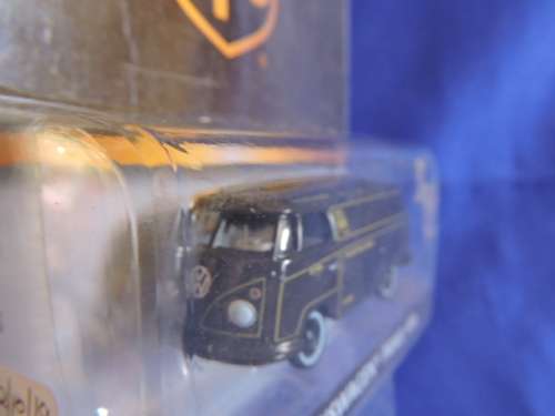 Greenlight Volkswagen VW Panel Van ( UPS  Black ) like Hot Wheels