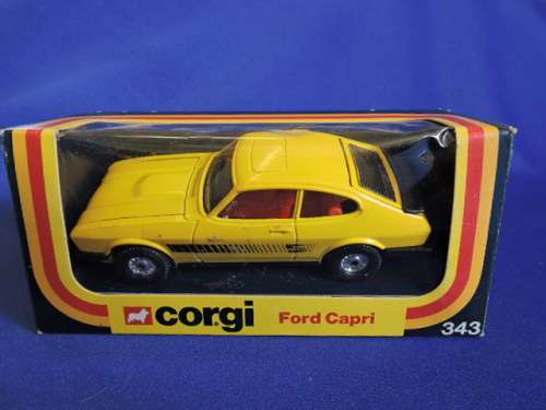 Corgi Toys 343 FORD CAPRI  Mint In Box ..
