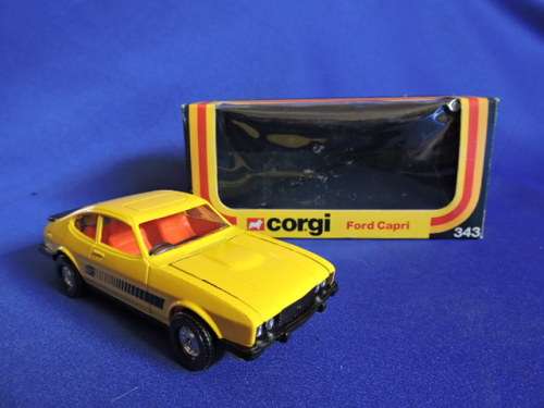Corgi Toys 343 FORD CAPRI  Mint In Box ..