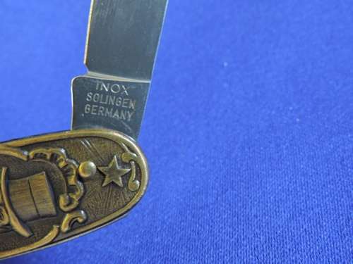 Vintage Paul Kruger DeWet pocket knife - INOX Solingen Germany