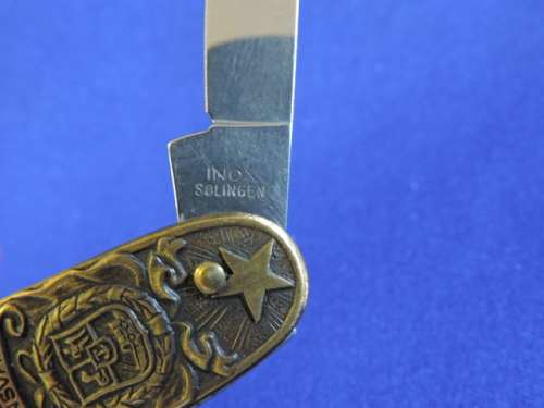 Vintage Paul Kruger DeWet pocket knife - INOX Solingen Germany