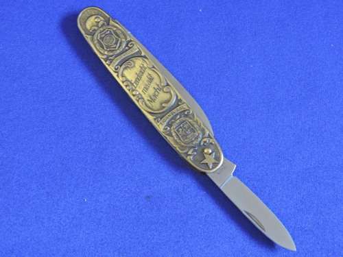 Vintage Paul Kruger DeWet pocket knife - INOX Solingen Germany