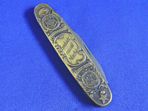 Vintage Paul Kruger DeWet pocket knife - INOX Solingen Germany