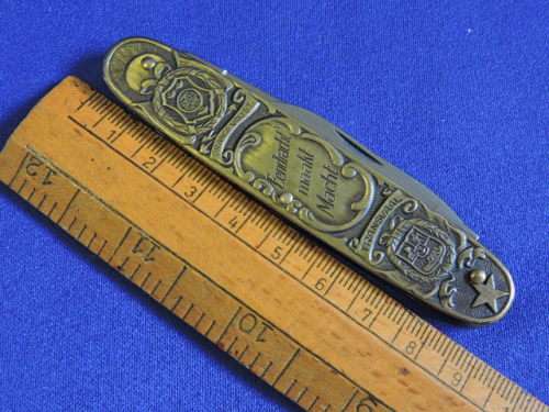 Vintage Paul Kruger DeWet pocket knife - INOX Solingen Germany