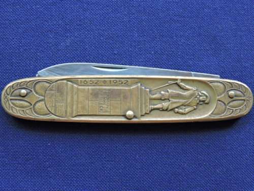 Vintage 1652 - 1952 Jan Van Riebeeck pocket knife - INOX Solingen Germany