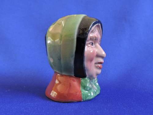 Vintage Beswick England Dickens porcelain Salt pot Sairy Gamp like Royal Doulton