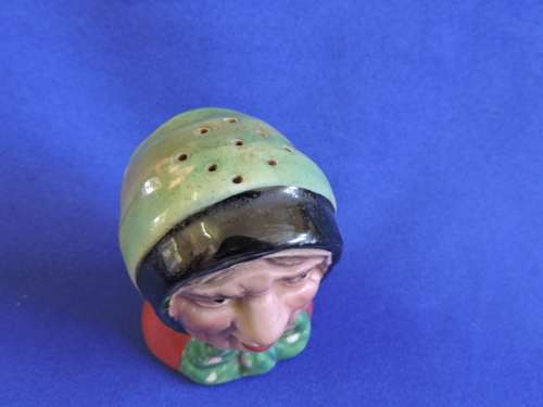 Vintage Beswick England Dickens porcelain Salt pot Sairy Gamp like Royal Doulton