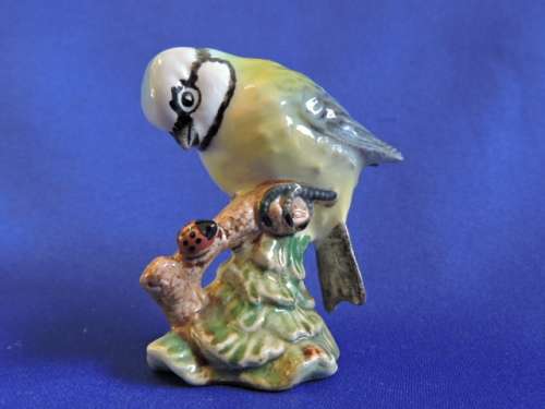 Vintage Beswick Blue Tit and Lady Bird porcelain figurine 992