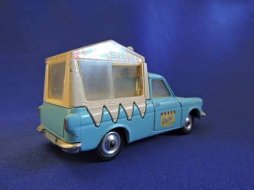 CORGI TOYS Ice Cream Van on FORD Thames but looks like an Anglia like Dinky Toys..
