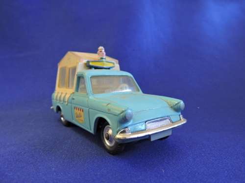 CORGI TOYS Ice Cream Van on FORD Thames but looks like an Anglia like Dinky Toys..